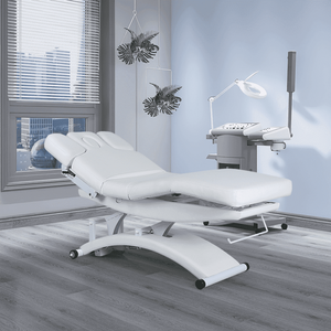 Table de massage électrique professionnelle Lit facial spa blanc - Kangmei