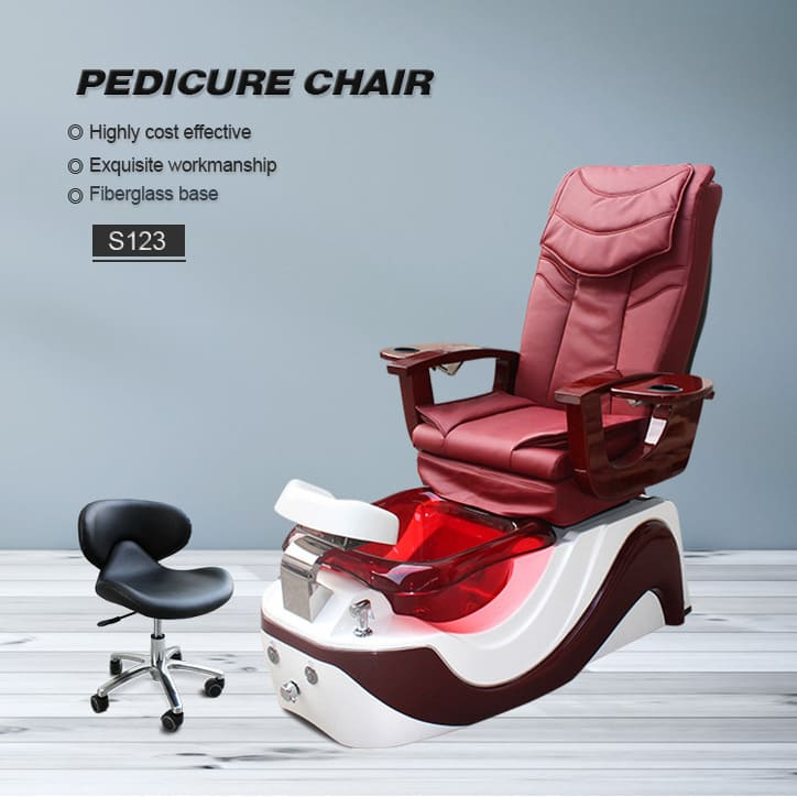 Chaise de pédicure de massage de spa de pied sans tuyau pour salon de manucure - Kangmei