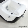 Fauteuil spa de pédicure de massage noir avec plomberie - Kangmei