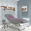 Table de massage électrique robuste, lit de spa stationnaire gris
