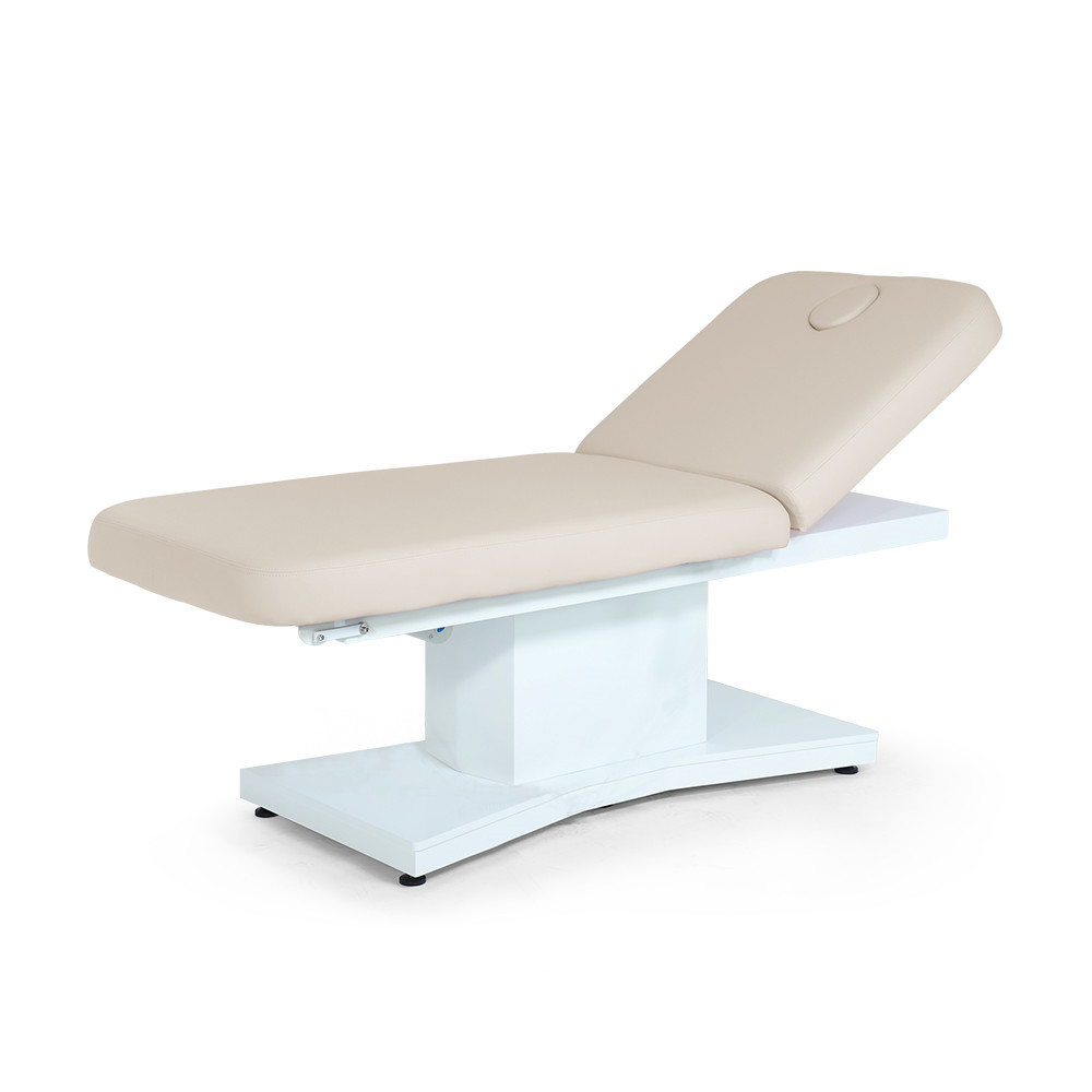 Lit facial de spa de beauté de table de massage réglable électrique de luxe
