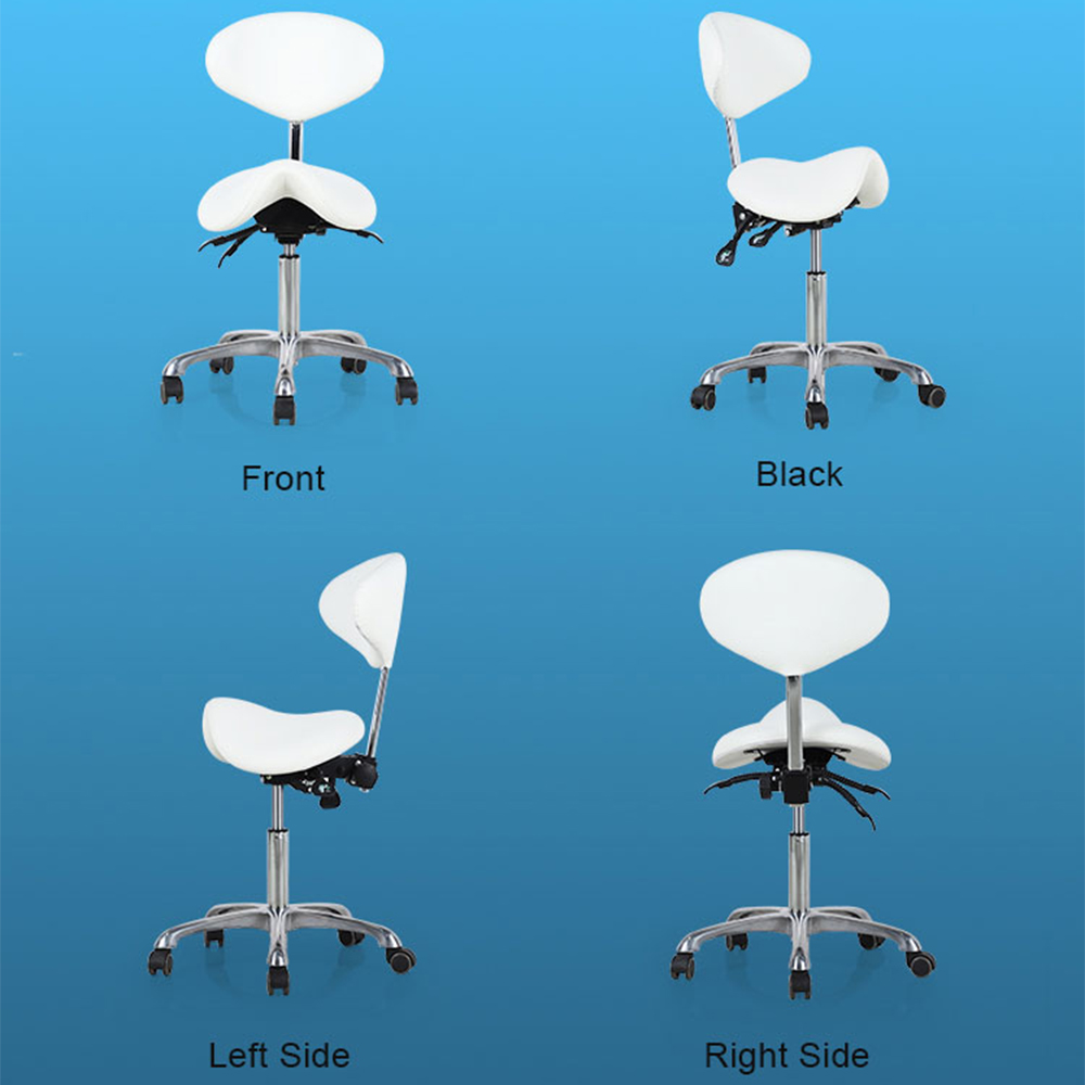 Chaise tabouret réglable avec support dorsal - Kangmei