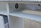 KANGZHIMEI bureau de table à ongles en gros blanc avec ventilateur à poussière