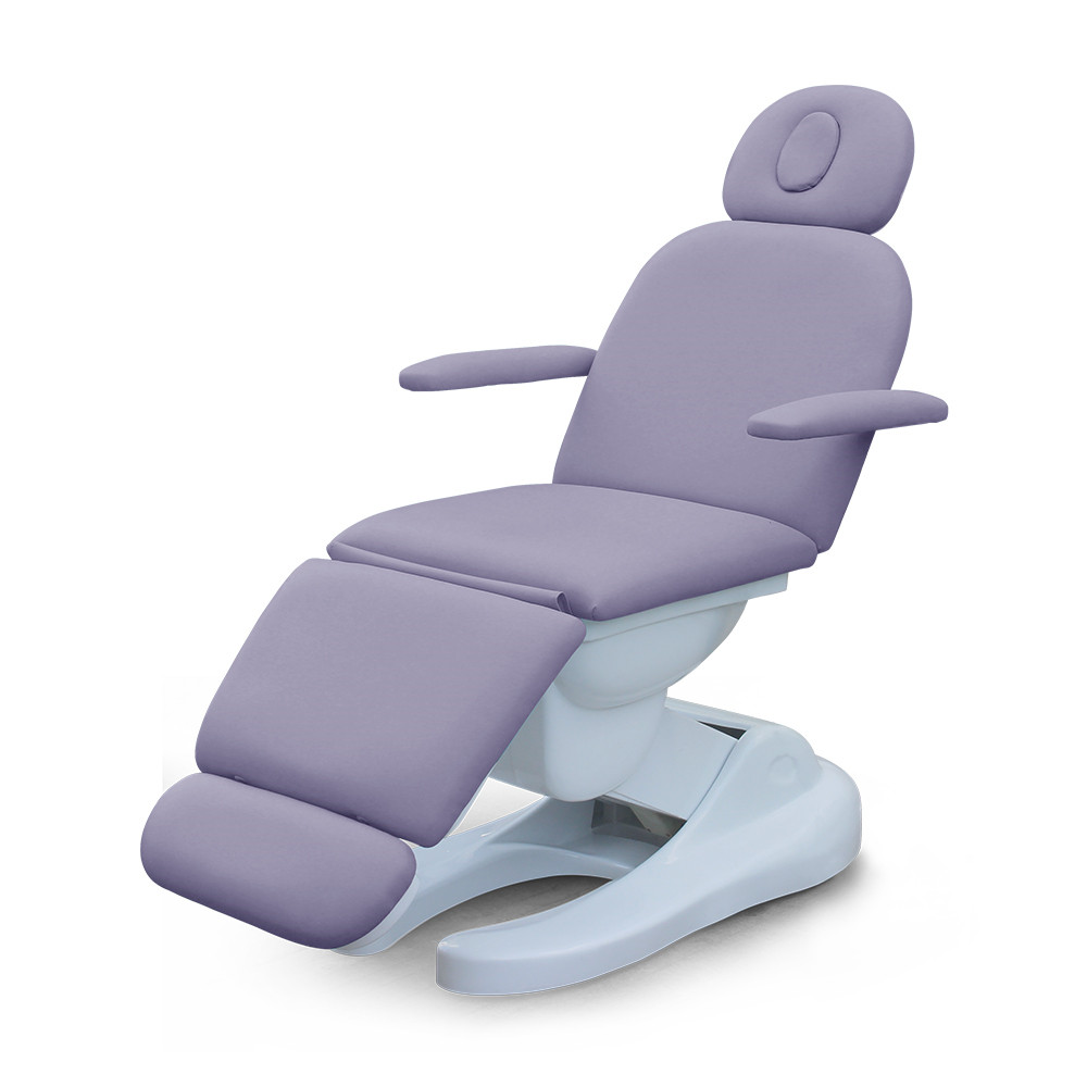 Chaise faciale cosmétique de table de massage électrique réglable noire