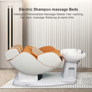 Chaise électrique de shampooing de massage de lit de cheveux pour le salon de beauté