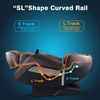 Fauteuil de massage Shiatsu Zero Gravity SL Track avec rouleaux pour mollets modèle 3D