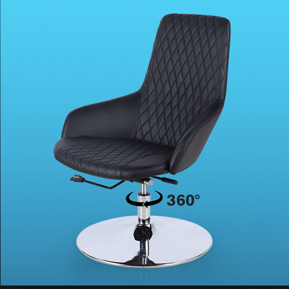 Chaise client noire pour salon de manucure - Kangmei